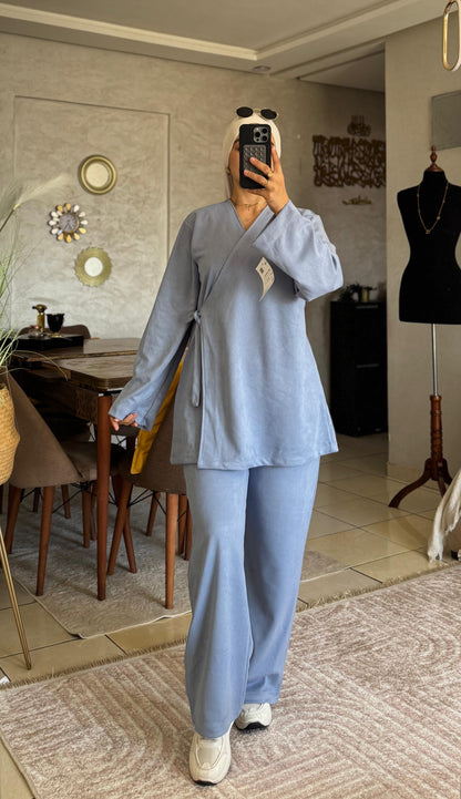 Ensemble Daim Croisé